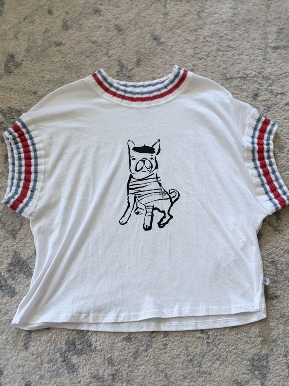 Anthropologie Daily Practice Pup T-Shirt - Picture 2 of 8